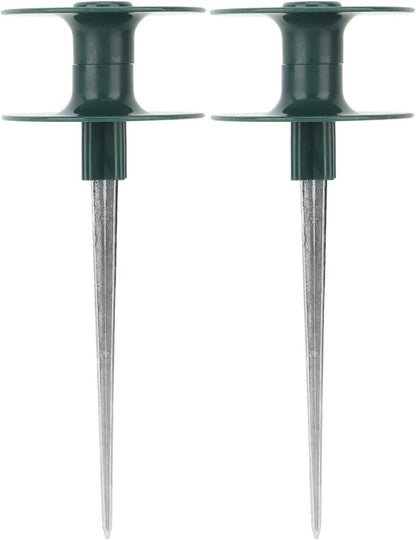 Hose Guide Spike Durable Wheel for Garden