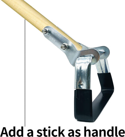 Garden Hoe Stirrup Hula Hoes Replacement Head Weeding Hoe Tool Action Weeder for Gardening Soil loosening