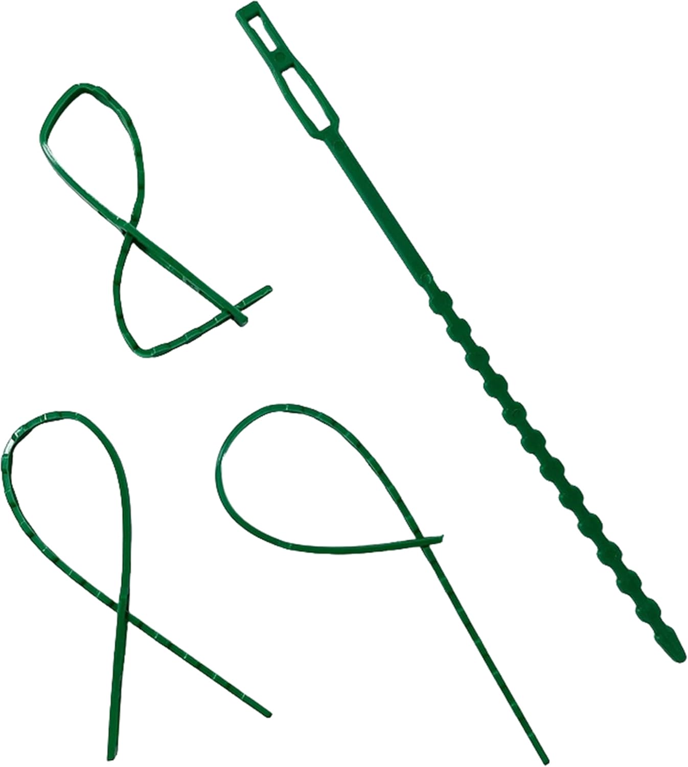200Pcs Adjustable Plant Ties, Garden Plant Green Ties, Multi-Purpose Sturdy Garden Plant Twist Ties.