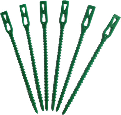200Pcs Adjustable Plant Ties, Garden Plant Green Ties, Multi-Purpose Sturdy Garden Plant Twist Ties.