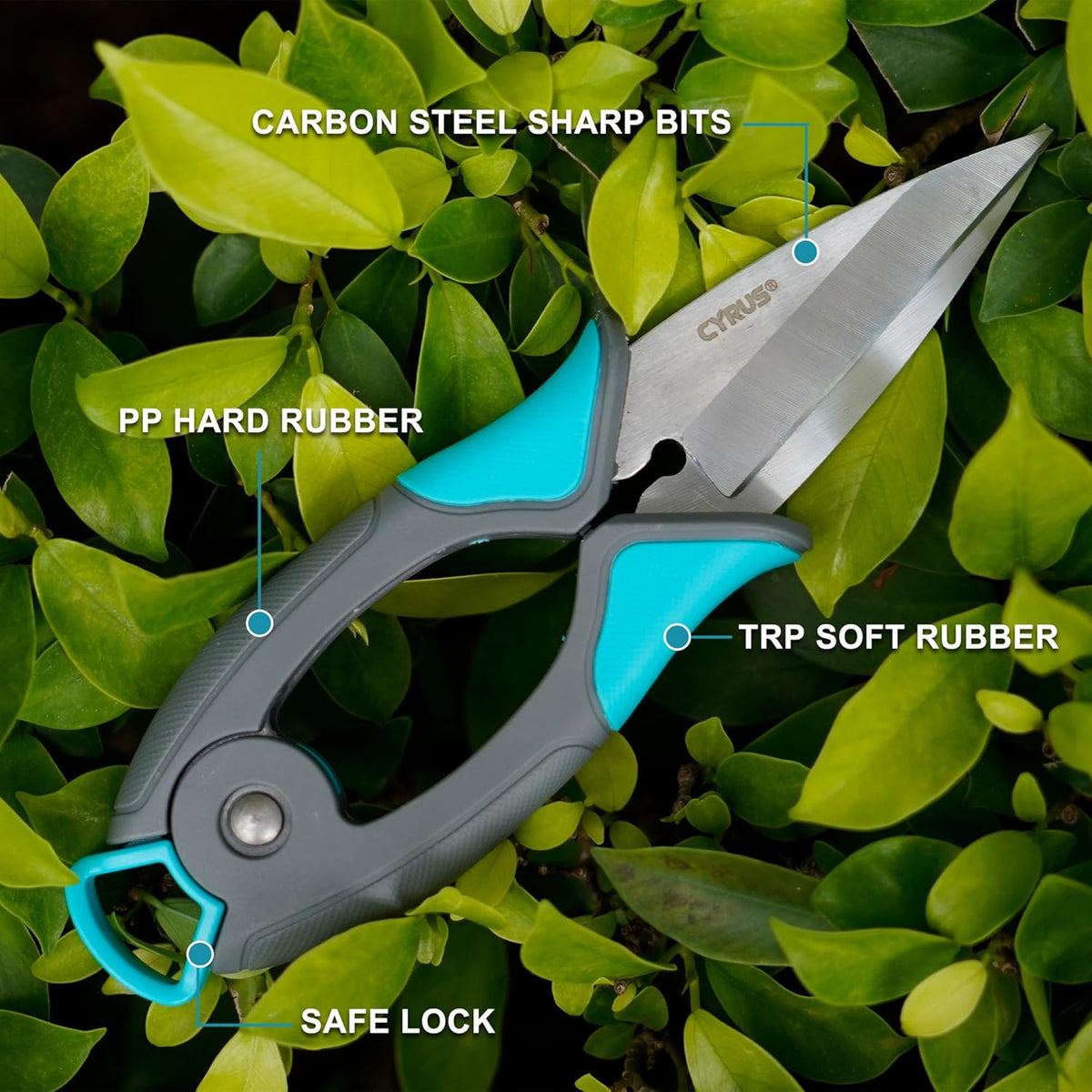 6 Inch Micro Tip Pruning Snips Stainless Steel Floral Bonsai Shears