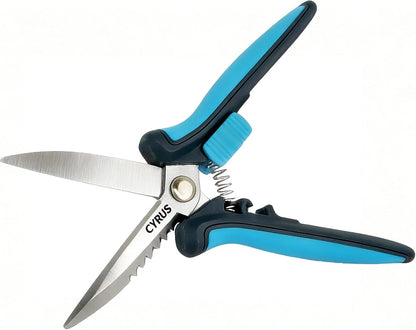 6 Inch Micro Tip Pruning Snips Stainless Steel Floral Bonsai Shears