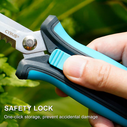 6 Inch Micro Tip Pruning Snips Stainless Steel Floral Bonsai Shears