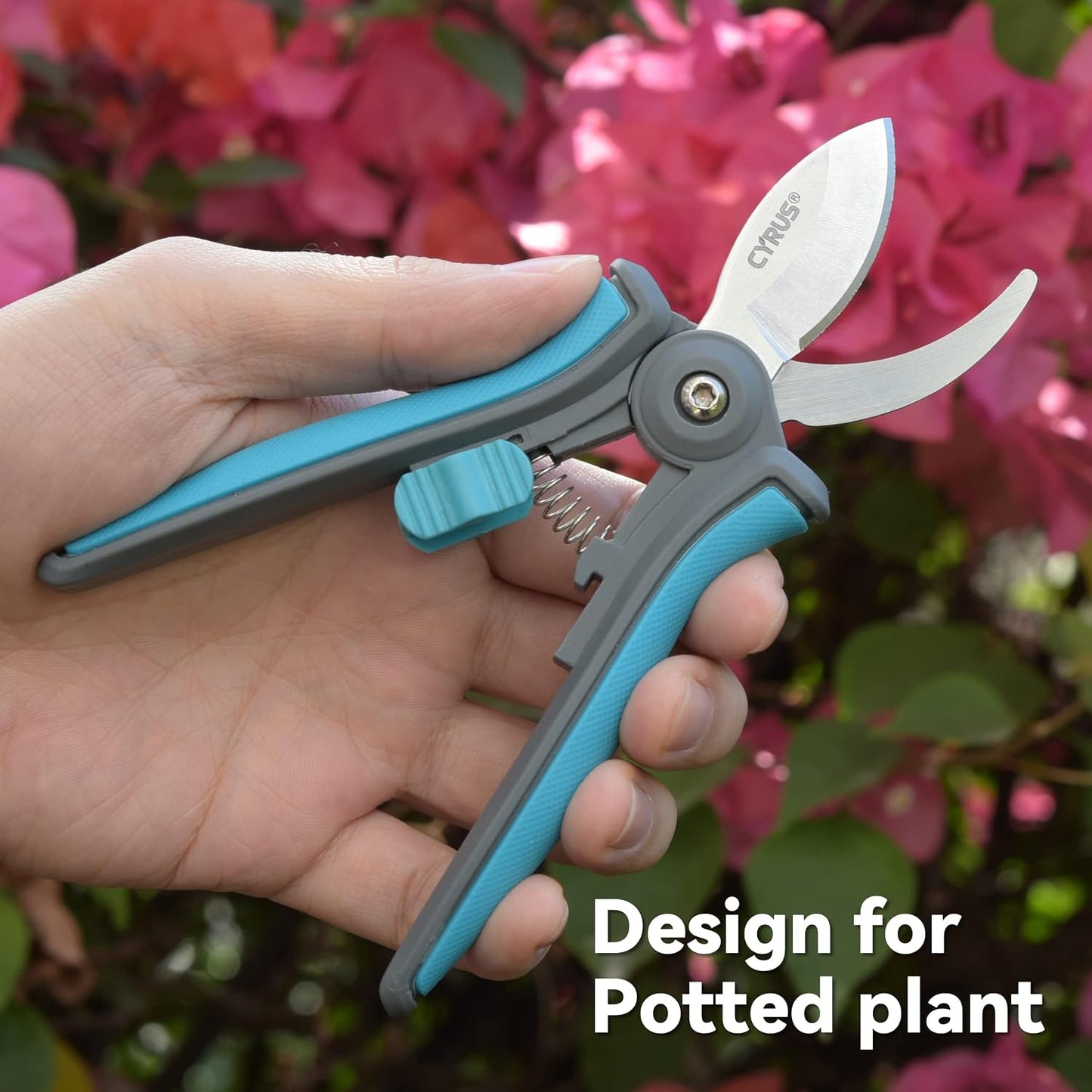 6 Inch Micro Tip Pruning Snips Stainless Steel Floral Bonsai Shears
