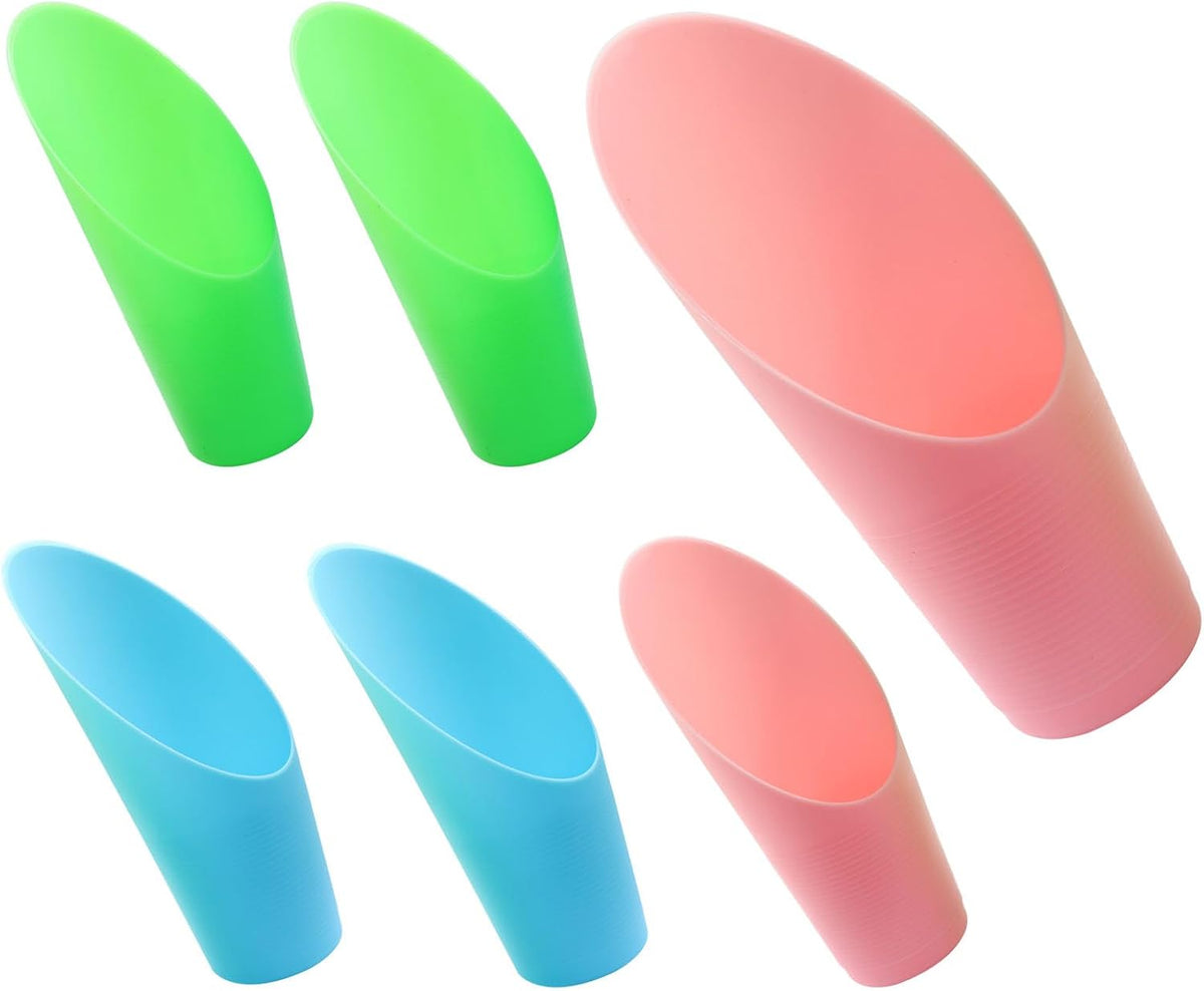 6 Pcs Bonsai Soil Scoops Plastic Garden Shovels