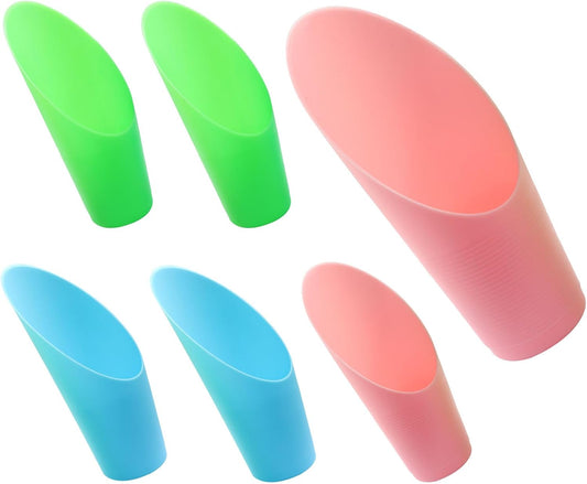 6 Pcs Bonsai Soil Scoops Plastic Garden Shovels