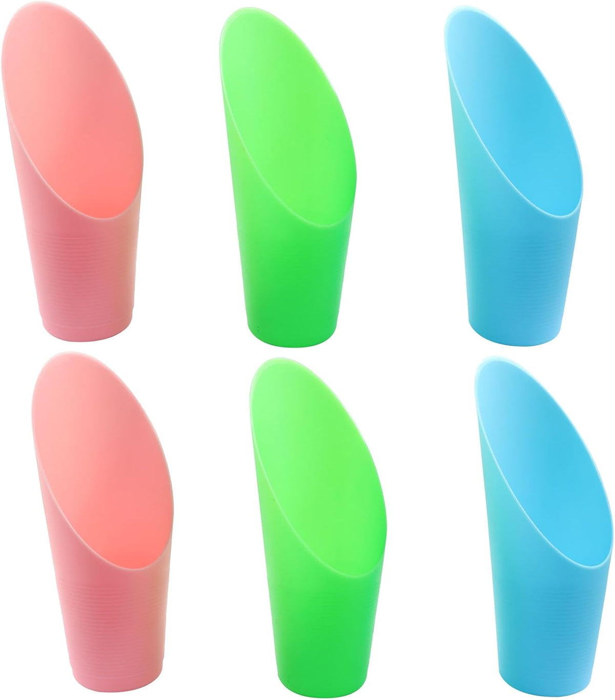 6 Pcs Bonsai Soil Scoops Plastic Garden Shovels