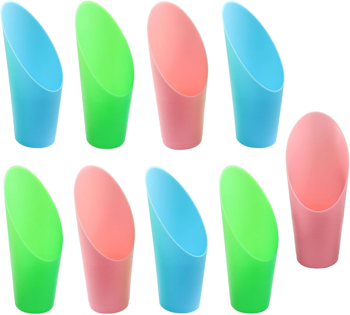 6 Pcs Bonsai Soil Scoops Plastic Garden Shovels