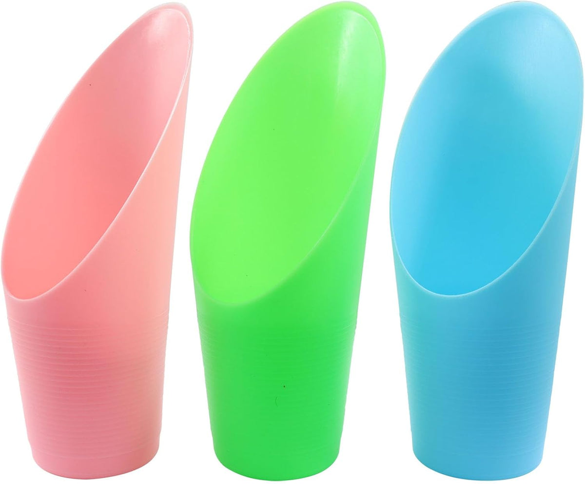 6 Pcs Bonsai Soil Scoops Plastic Garden Shovels