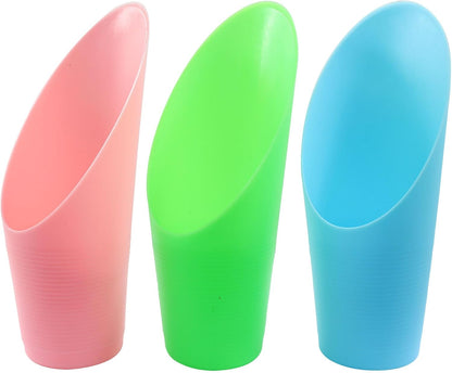 6 Pcs Bonsai Soil Scoops Plastic Garden Shovels