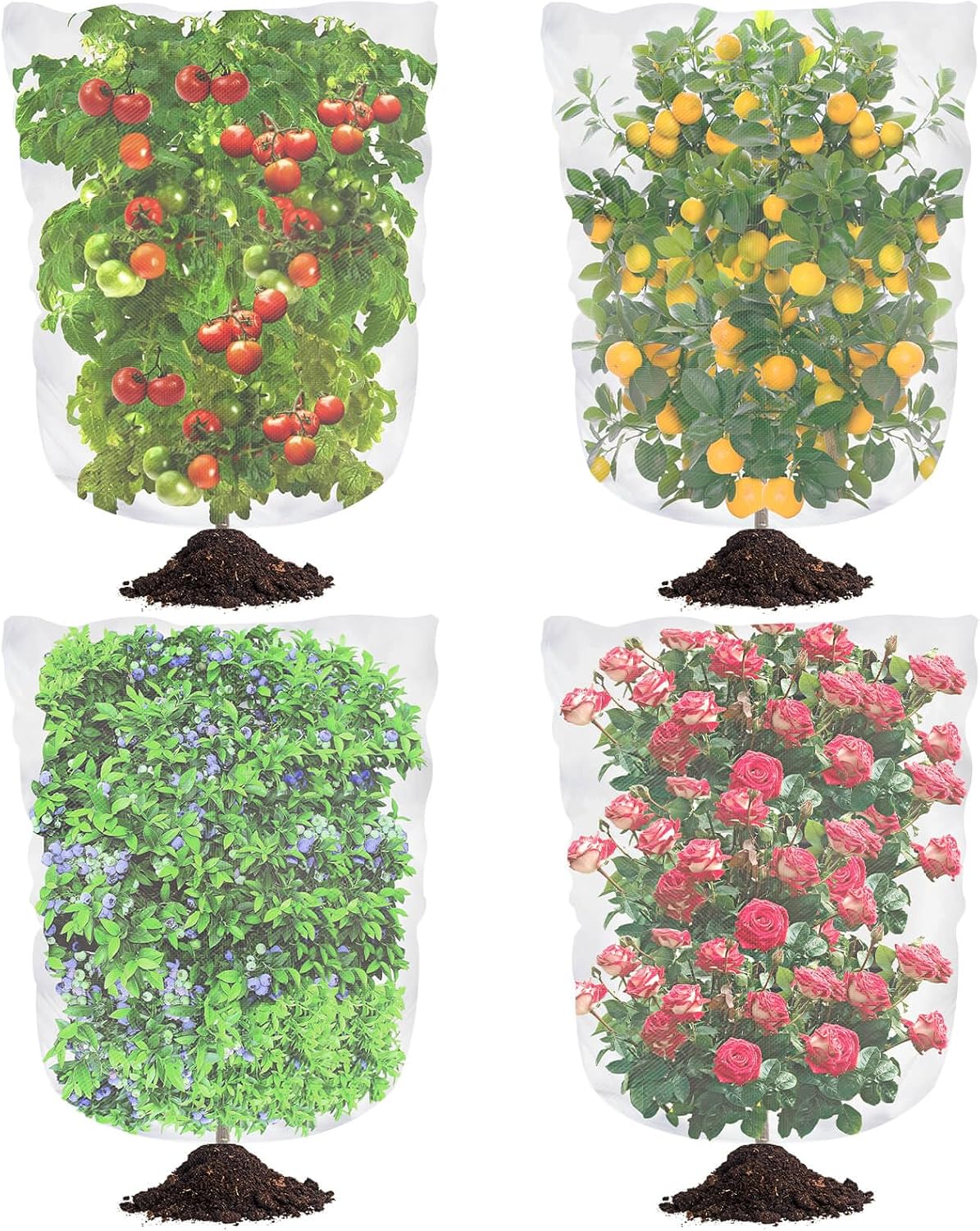 4Ft x 6Ft Blueberry Bush Netting Cover,Bird Netting for Blueberry Bushes
