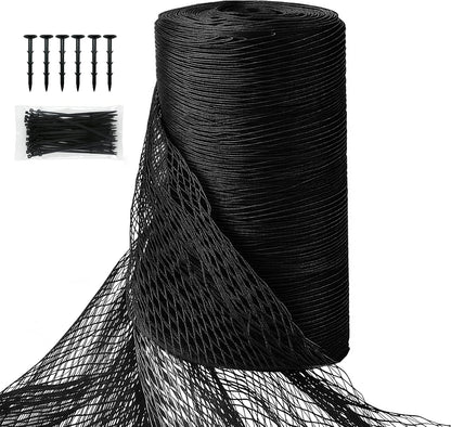 Heavy Duty Bird Netting for Chicken Coop 25x100FT, 1'' Garden Net