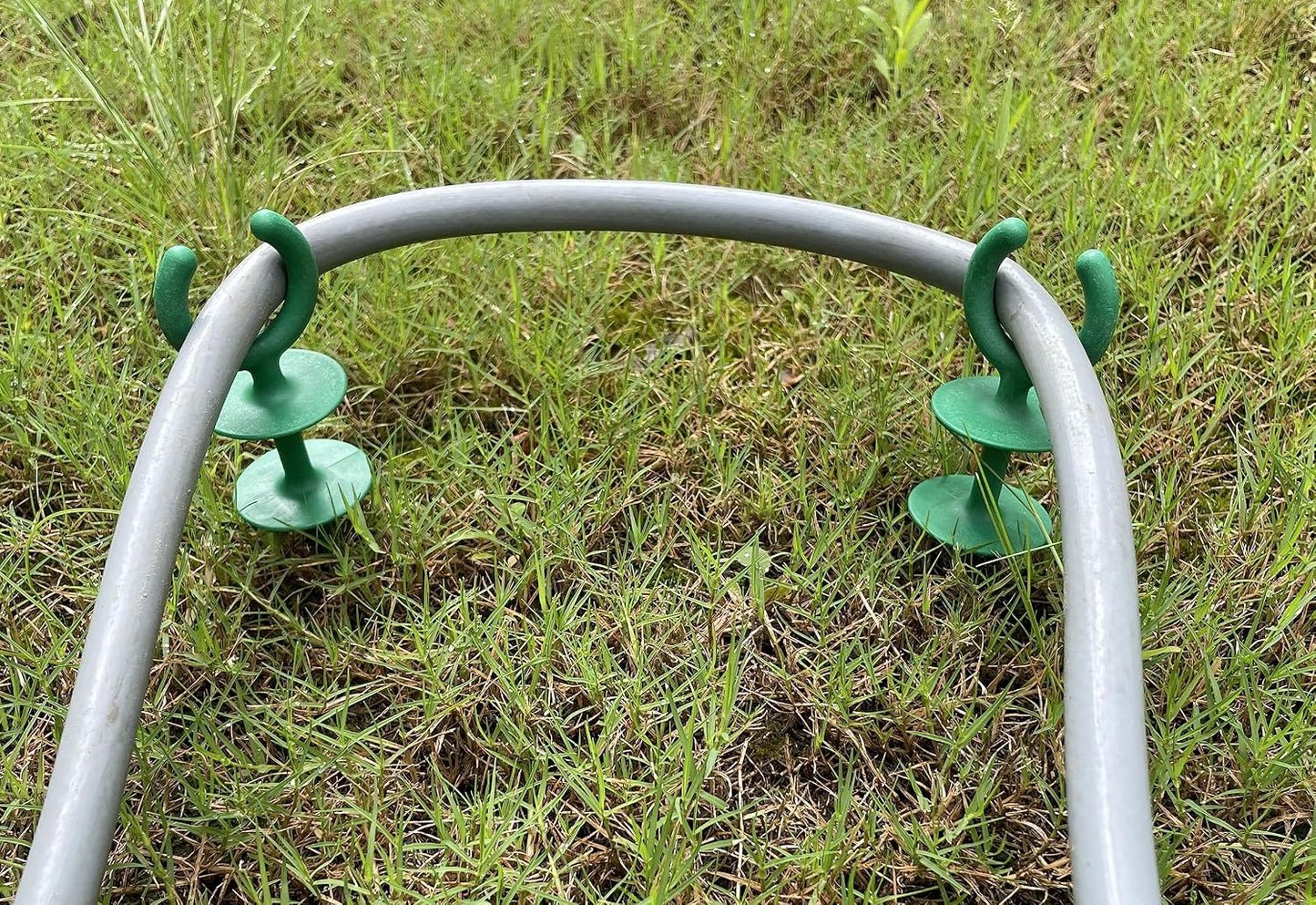 20 Pcs Green Garden Hose Guide Stakes