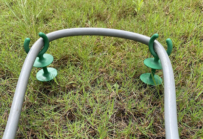 20 Pcs Green Garden Hose Guide Stakes