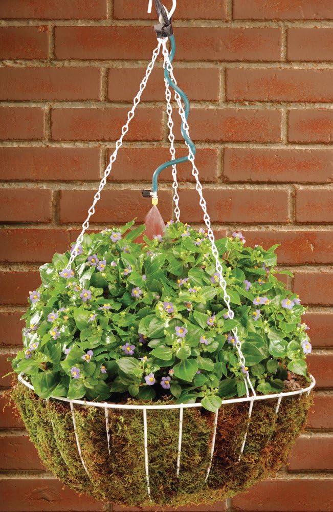 56311 Hanging Basket Drip Irrigation Drip Watering Kit with Flex Misters