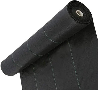 3Size Weed Barrier Landscape Fabric Heavy Duty Woven Ground Cover Weed Cloth Geotextile Fabric Driveway Fabric (3x50FT)