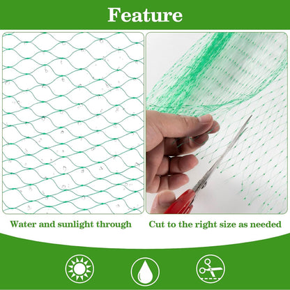 Bird Netting for Garden 13x33ft - Mesh Net for Garden Protection