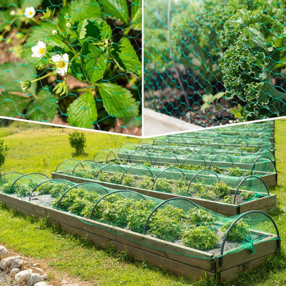 Bird Netting for Garden 13x33ft - Mesh Net for Garden Protection