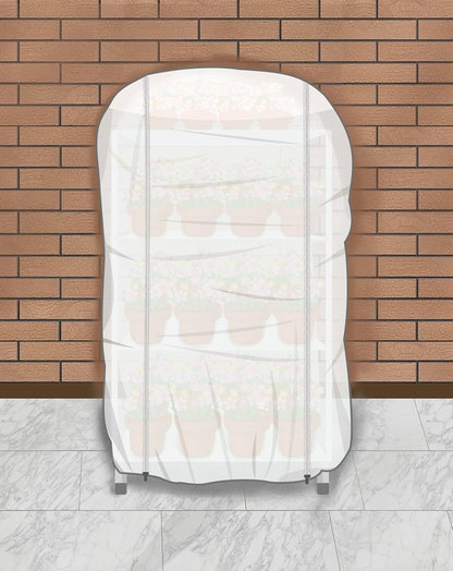 Plant Covers Freeze Protection H48 x55 0.9oz Plant Frost Protection Covers Plant Protection Winter Cover Drawstring Bags Cold Frost Blanket,White - Colors A
