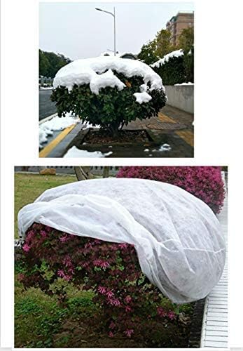 Plant Covers Freeze Protection H48 x55 0.9oz Plant Frost Protection Covers Plant Protection Winter Cover Drawstring Bags Cold Frost Blanket,White - Colors A