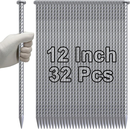 Straight Rebar Stakes 24 Inch Ground Concrete Form Stakes Heavy Duty