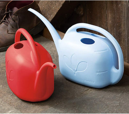 Root & Vessel Indoor Watering Can, 1 Gallon, Sky Blue