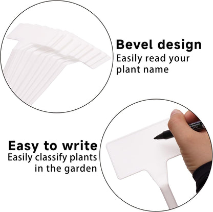 Outdoor Plastic Plant Labels 30 Pack 11.8 inch Outdoor