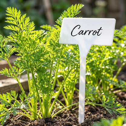 Outdoor Plastic Plant Labels 30 Pack 11.8 inch Outdoor