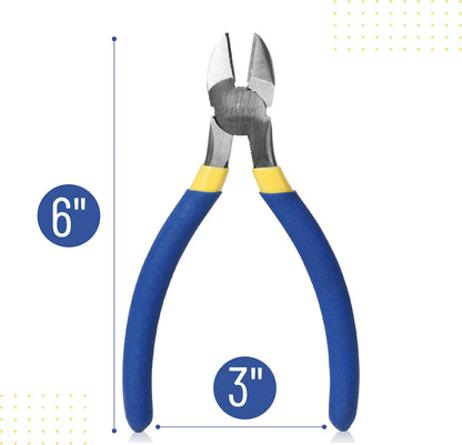 Wire Cutter, 6 Inch, Wire Cutters, Diagonal Wire Cutters
