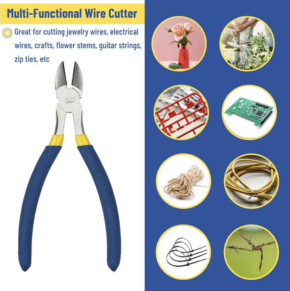 Wire Cutter, 6 Inch, Wire Cutters, Diagonal Wire Cutters