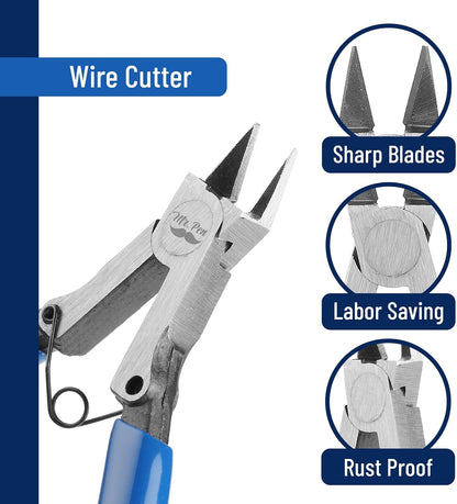 Wire Cutter, 6 Inch, Wire Cutters, Diagonal Wire Cutters