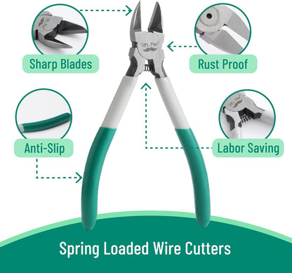 Wire Cutter, 6 Inch, Wire Cutters, Diagonal Wire Cutters