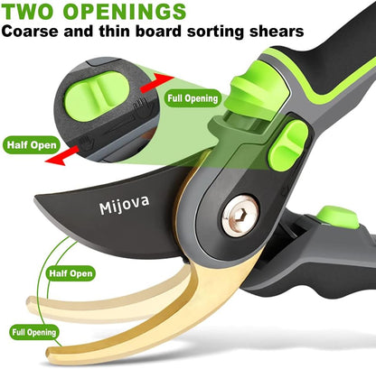 Garden Shears, Heavy Duty Garden Pruning Shears, Sharp Gardening Scissors