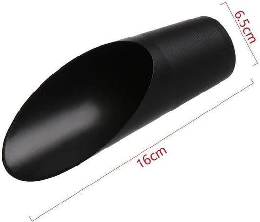2Pcs Black Bonsai Soil Shovels, Stew Scoop, Shovel, Plastic Garden Soil, Shovel, Colourful Garden Tools for Flower Planting, Bonsai, Stew Tools