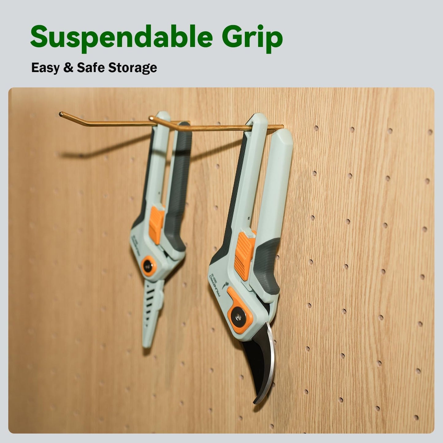 Garden Scissors Pruning Shears Sharp Stainless Steel Non-Stick Teflon Coating Blade for Precise Cuts Garden Snip Bonsai Clippers for Plants Rose Flower 3 Pack