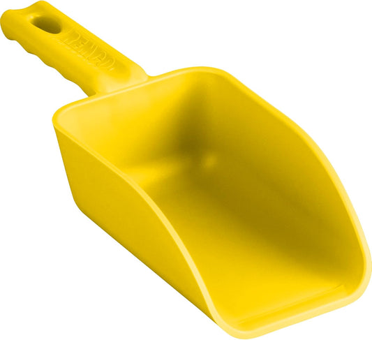 Vikan 63006 Color-Coded Plastic Hand Scoop - BPA-Free Food-Safe Kitchen Utensils, Restaurant and Food Service Supplies, 16 oz, Yellow