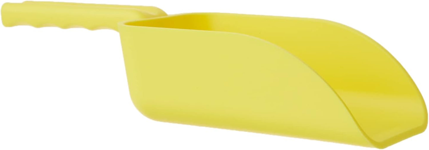 Vikan 63006 Color-Coded Plastic Hand Scoop - BPA-Free Food-Safe Kitchen Utensils, Restaurant and Food Service Supplies, 16 oz, Yellow
