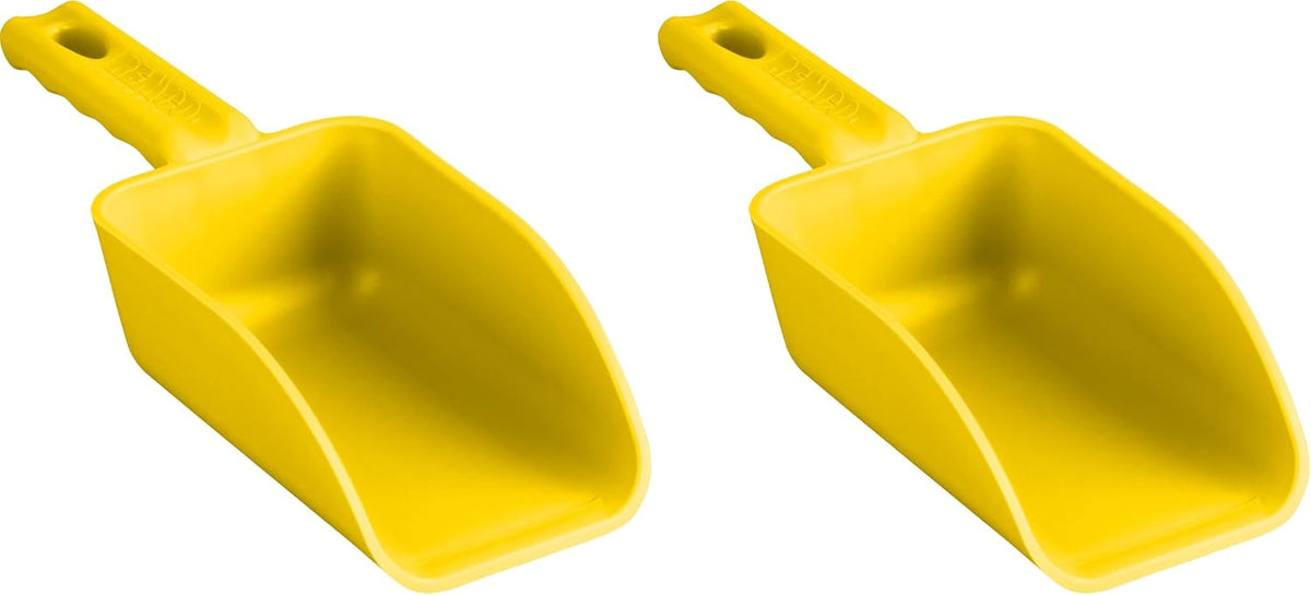 Vikan 63006 Color-Coded Plastic Hand Scoop - BPA-Free Food-Safe Kitchen Utensils, Restaurant and Food Service Supplies, 16 oz, Yellow