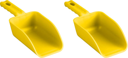Vikan 63006 Color-Coded Plastic Hand Scoop - BPA-Free Food-Safe Kitchen Utensils, Restaurant and Food Service Supplies, 16 oz, Yellow