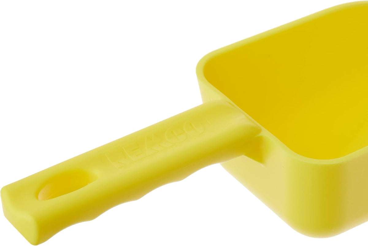 Vikan 63006 Color-Coded Plastic Hand Scoop - BPA-Free Food-Safe Kitchen Utensils, Restaurant and Food Service Supplies, 16 oz, Yellow