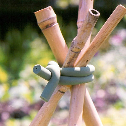 Garden Twist Tie - Soft UV Stabilised, Rust Proof, Soft-Tree Tie - 26.3' - Rubber Compound/Galvanized Steel