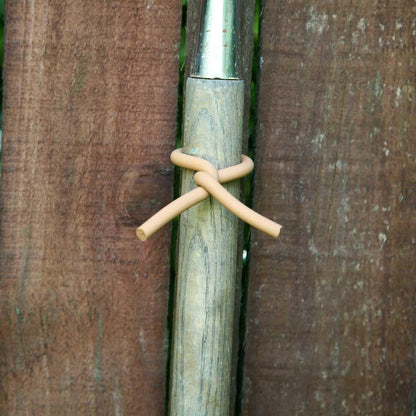 Garden Twist Tie - Soft UV Stabilised, Rust Proof, Soft-Tree Tie - 26.3' - Rubber Compound/Galvanized Steel