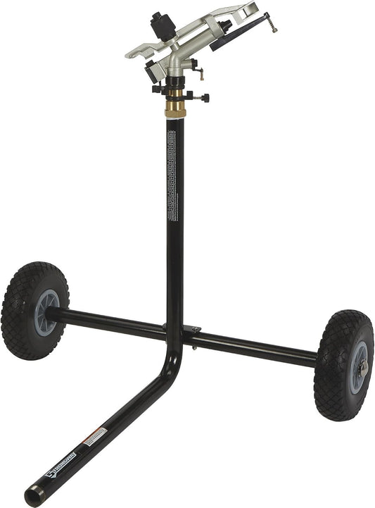 Wheeled Sprinkler, 63 GPM, 5 Nozzles, 150ft. Coverage