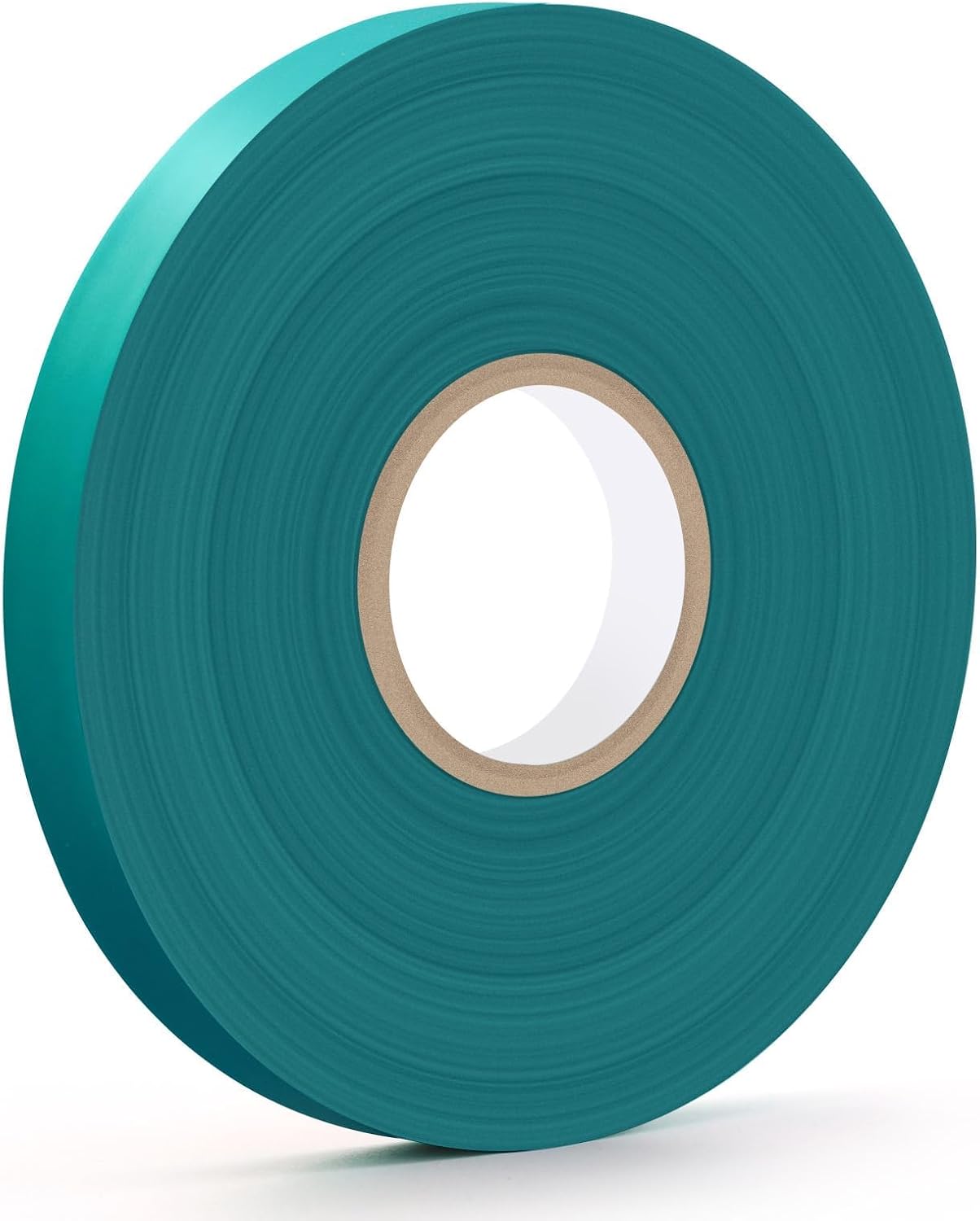 300 Ft Garden Tape Roll, 1/2" Wide Stretch Tie Tape Roll, Thick Sturdy Garden Tie Plant Ribbon Green Vinyl Stake Gardening Support Tools for Indoor Outdoor Patio Plant Use