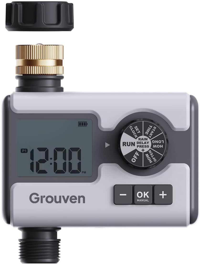 WiFi Sprinkler Timer 2 Outlet APP Control via 2.4Ghz for Garden