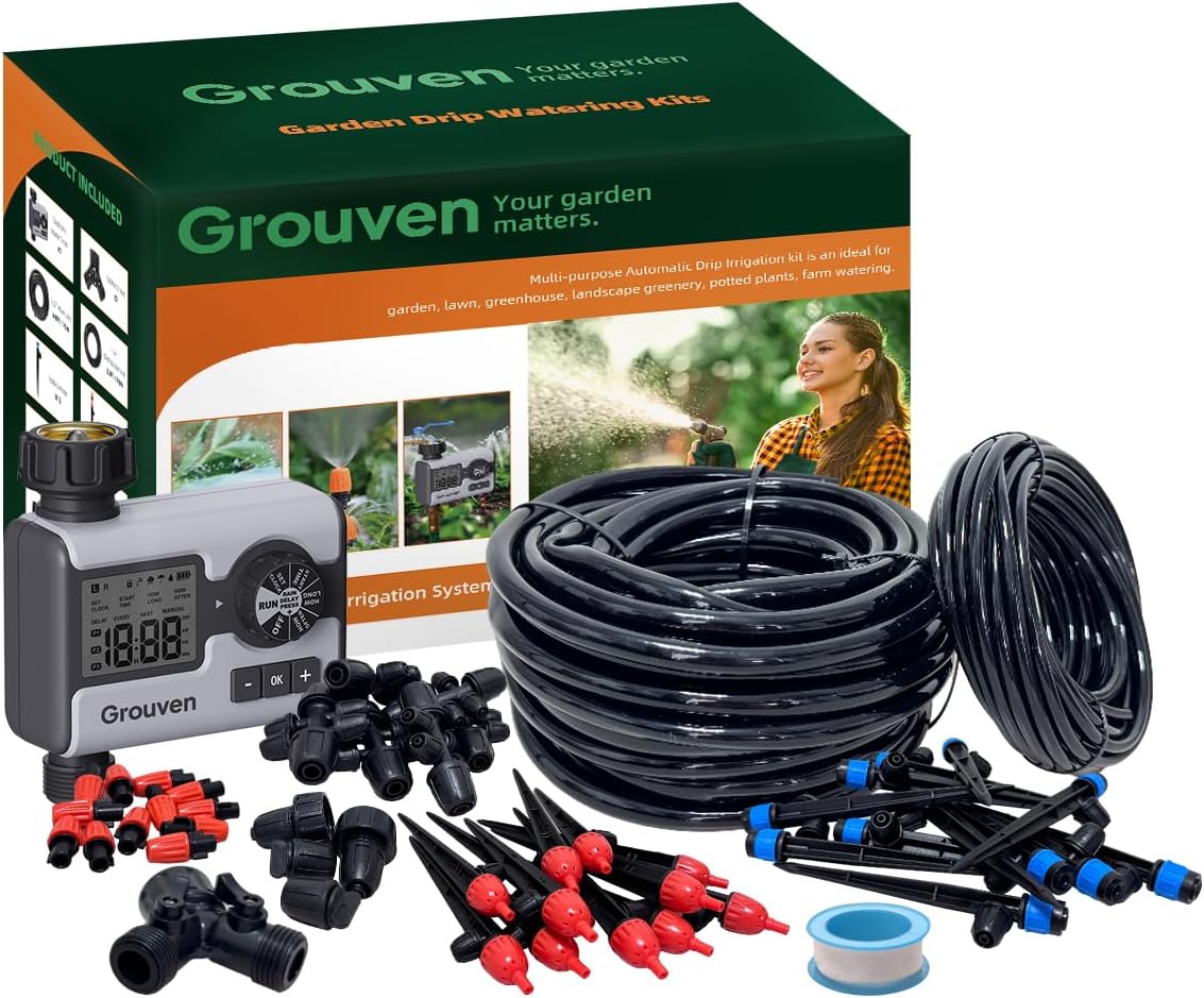 WiFi Sprinkler Timer 2 Outlet APP Control via 2.4Ghz for Garden