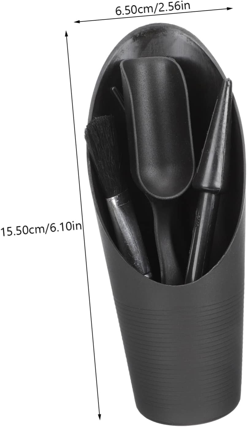 UKCOCO 2 Sets Garden Tool Set Succulent Tools Hand Gardening Trowels Care Tool Garden Tools Kit Transplant Tongs Succulents Potted Gardening Supplies Flowerpot Tool Planting Plastic Black