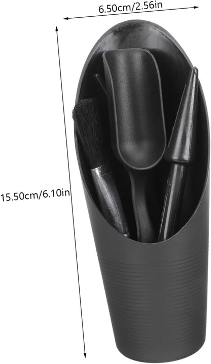 UKCOCO 2 Sets Garden Tool Set Succulent Tools Hand Gardening Trowels Care Tool Garden Tools Kit Transplant Tongs Succulents Potted Gardening Supplies Flowerpot Tool Planting Plastic Black