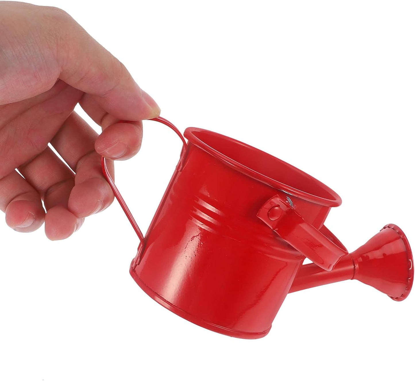 Kids Mini Metal Watering Cans - 6pcs Gardening Set for Home Plants