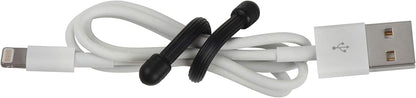 GT3-4PK-A1 Original Gear, Reusable Rubber Twist Tie, Made in The USA, 3-Inch, 3" - 4-Pack, Colors may vary, 4 Count